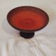 Glass paste cup signed Shneider