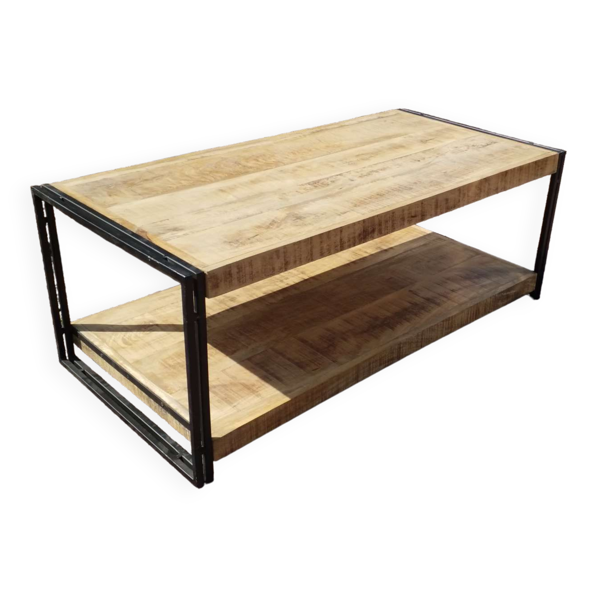 Industrial coffee table