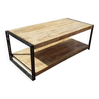 Industrial coffee table