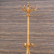 Bistro coat rack with 8 hooks, in the style of Thonet Fischel from 1920.