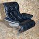 Authentic Söderbergs swivel lounge chair, made in Sweden - 1970s