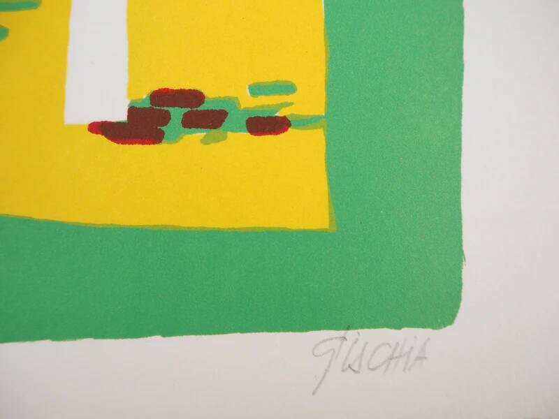 Léon Gischia: The Beach, original signed lithograph