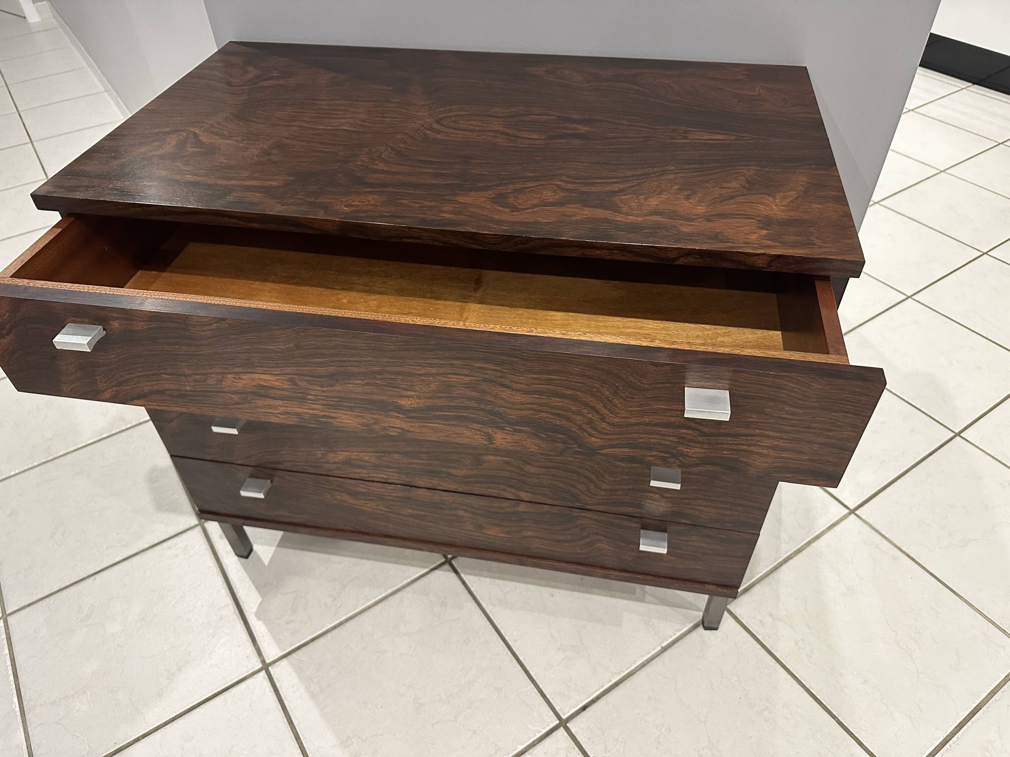 Scandinavian chest of drawers rosewood Denmark 1960