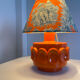 Lampe en verre 1970
