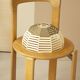Woven dome suspension on metal structure / D 30cm