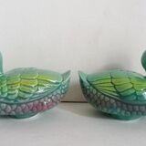 Zoomorphic duck slip pepper salt shaker
