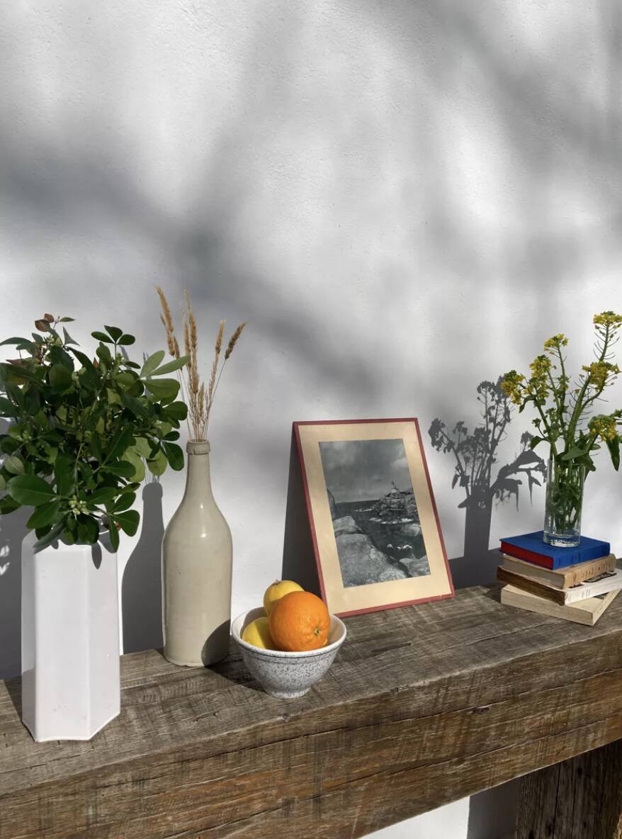 Black and white Brittany lighthouse photographic print