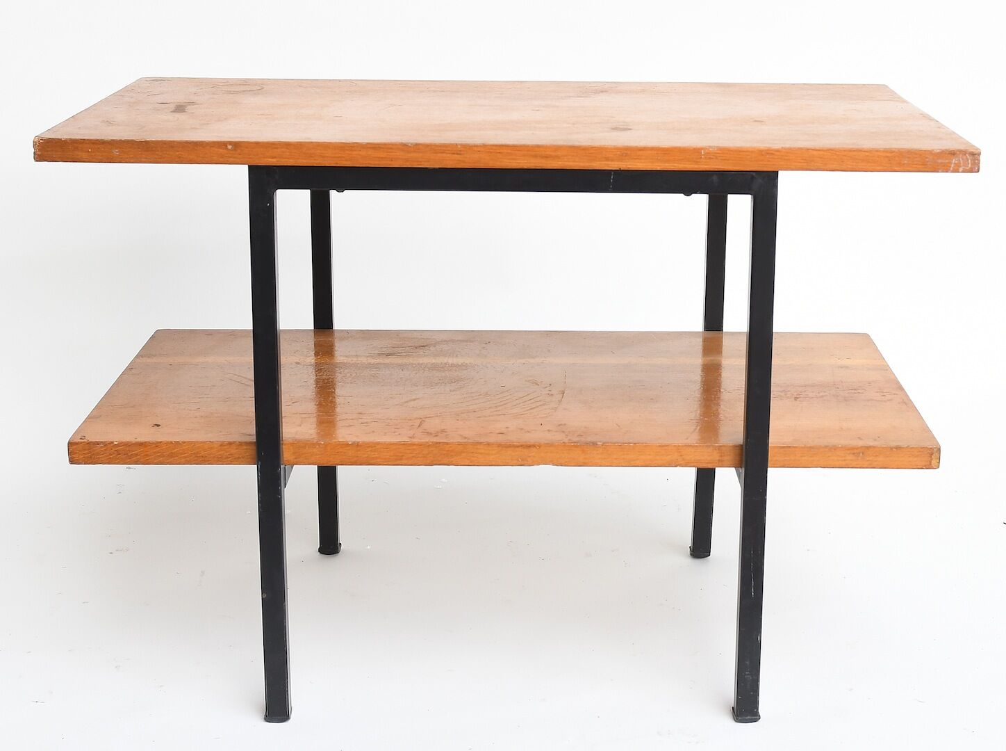 Vintage two-plated coffee table