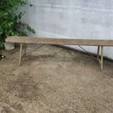Old farm bench