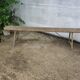 Old farm bench