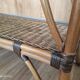 Vintage rattan console