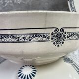 Salins blue iron earth soup tureen