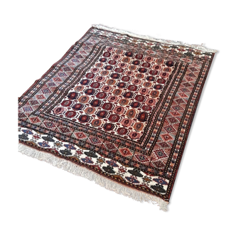 Tapis laine et soie 144x121cm