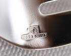 Alfénide, Christofle Saigon 12 oyster forks, Art Deco in silver-plated metal.