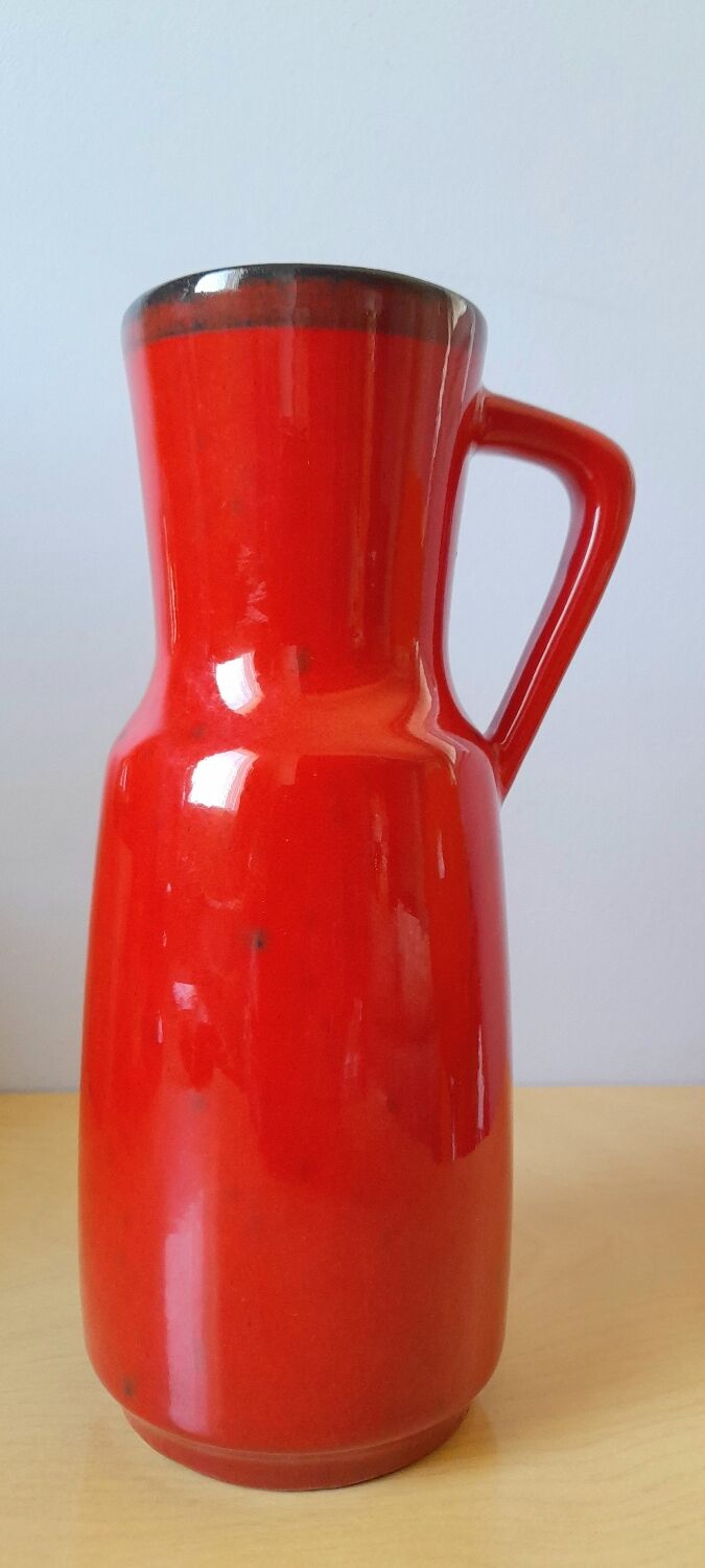 Vase céramique lava 70s