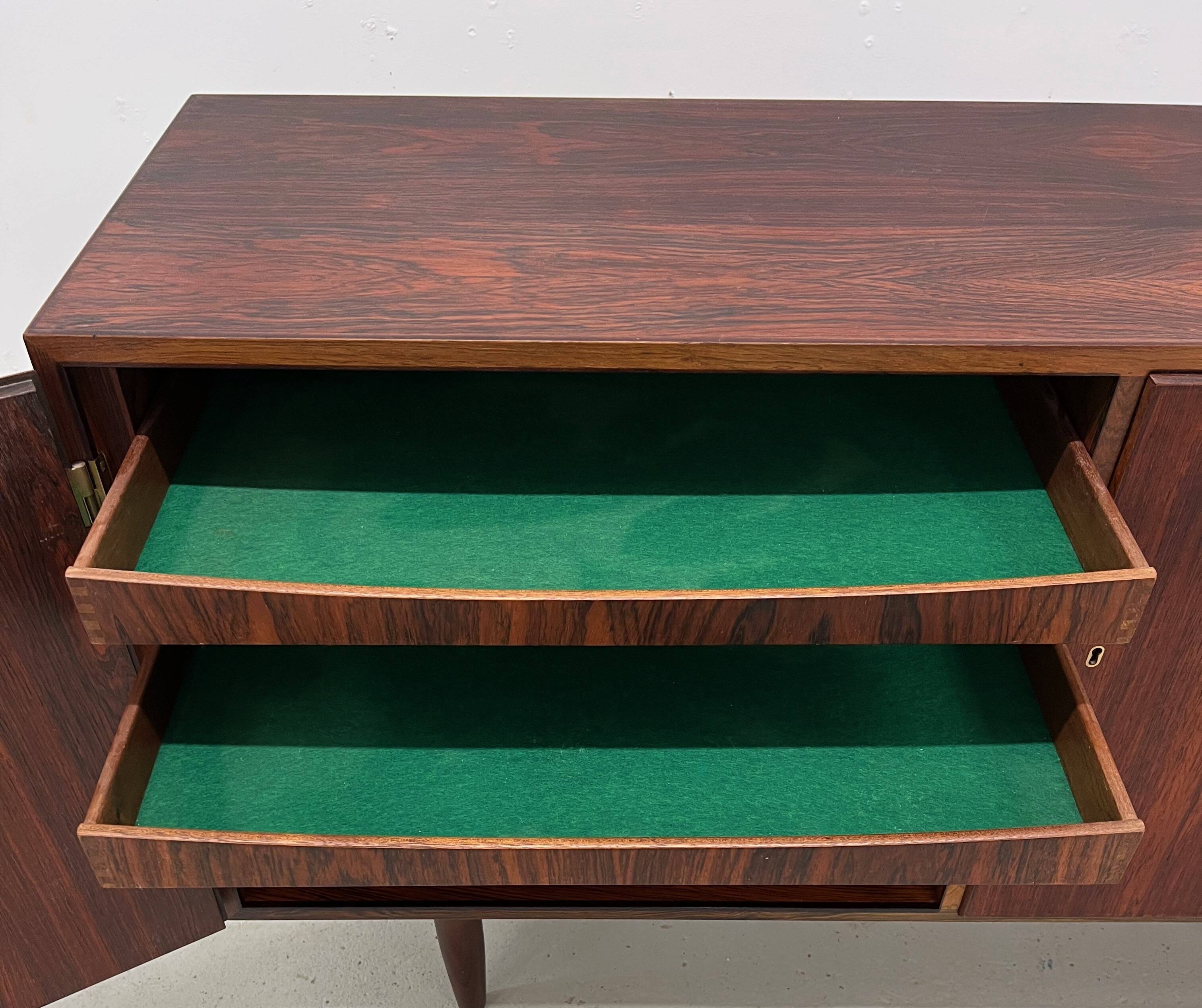 Rosewood sideboard by Gunni Omann, Denmark, 1960s