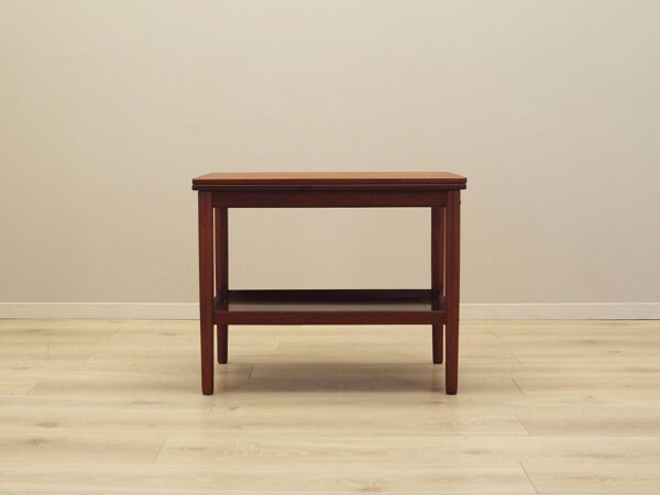 Table basse pliante, design danois, années 1960, designer : Ole Wanscher