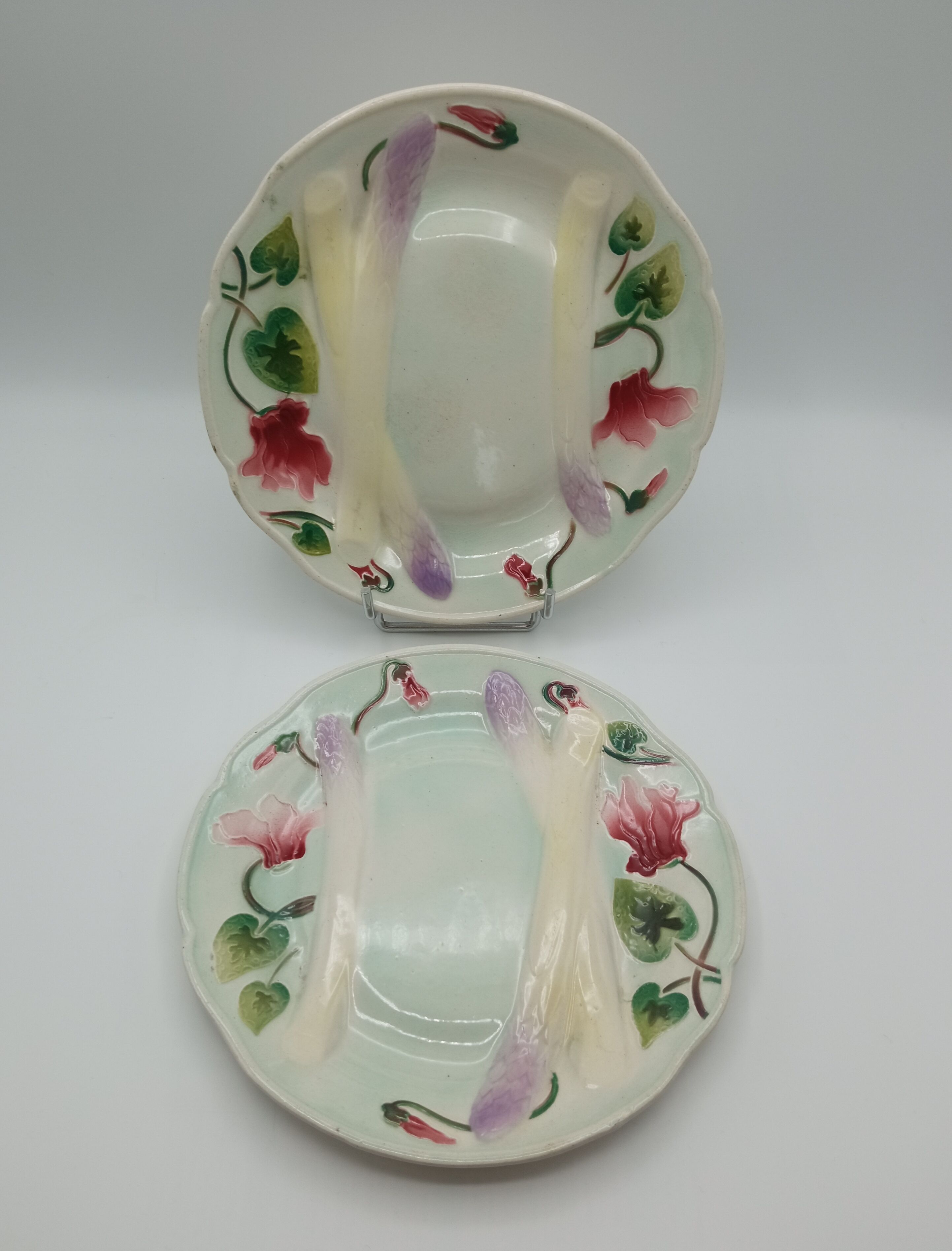 Asparagus plates in dabbling