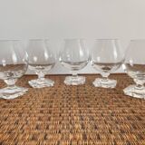 Crystal digestif glasses
