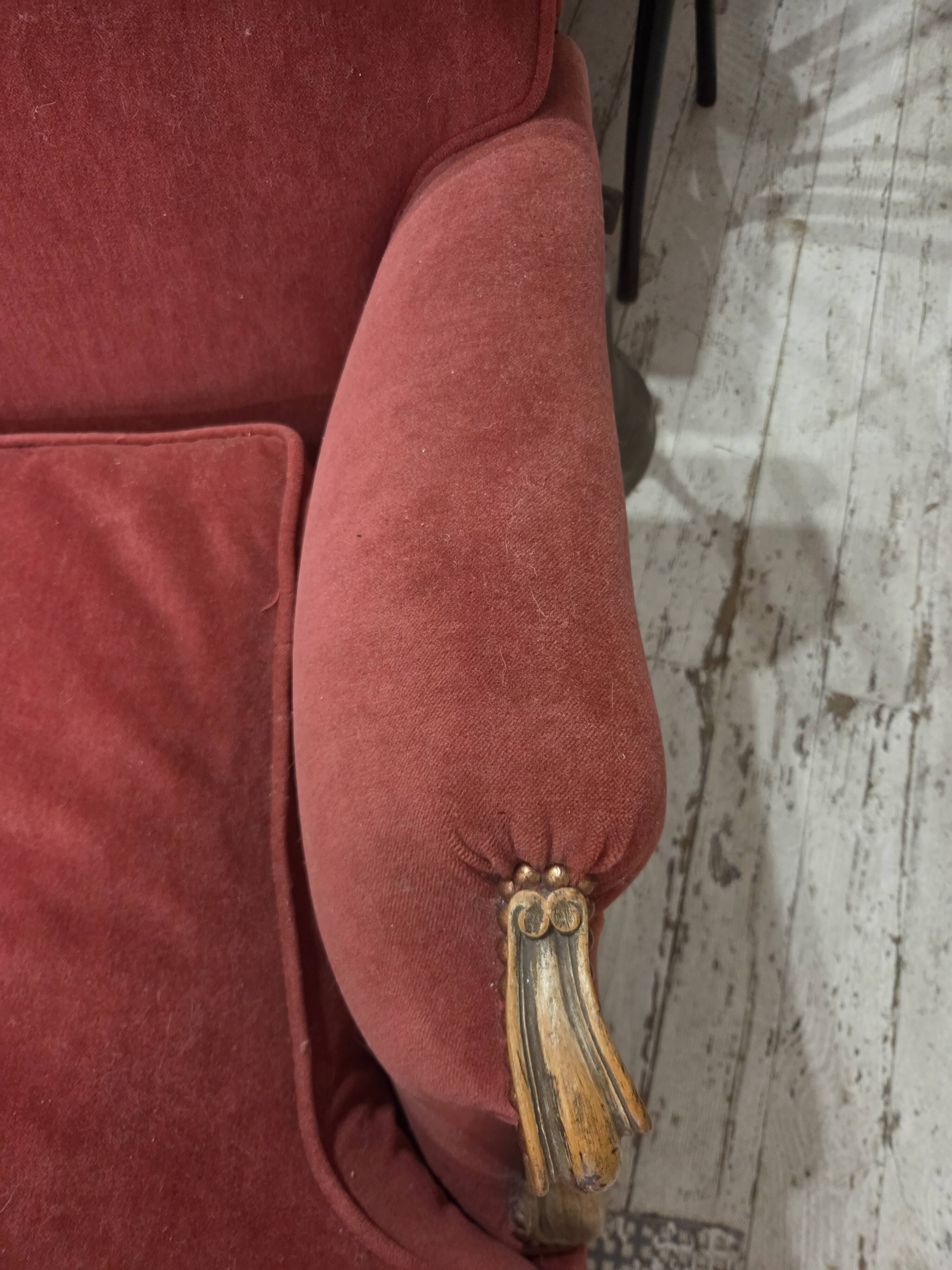 wool velvet sofa