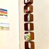 Etagères spatiales boîtes murale 1970 Belgique