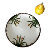 Floral pattern dessert plate