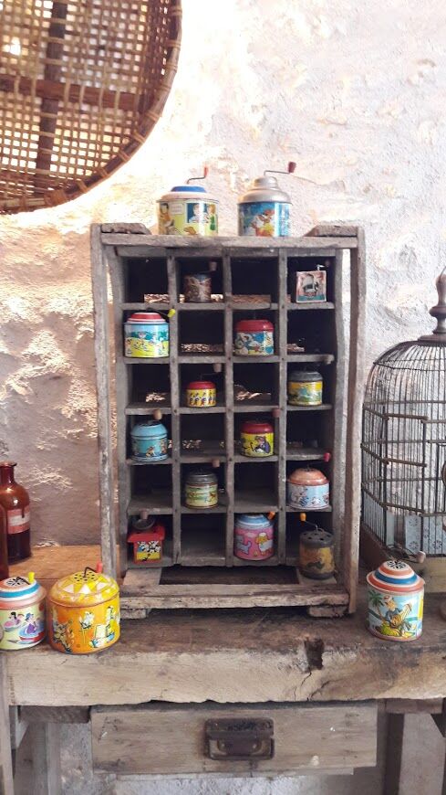 Caisse ancienne pour 20 bouteilles