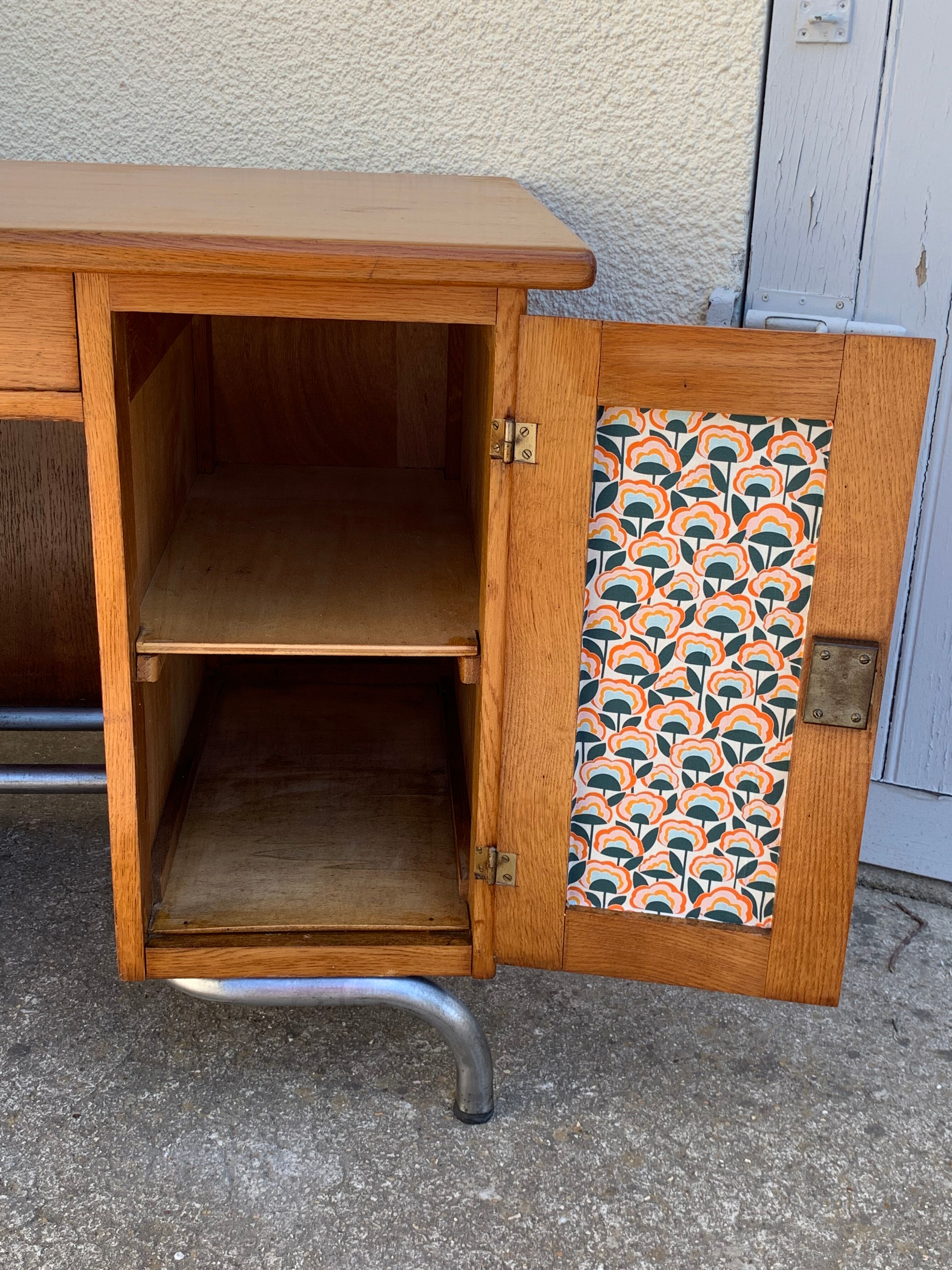 Office schoolmaster 1950 solid oak