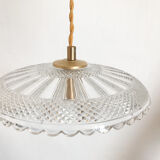 Glass lampshade suspension