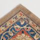 Large Antique Persian Carpet 300x397 cm, Medallion and Floral Patterns