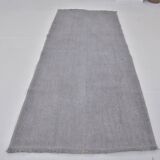 Vintage Grey Hemp Kilim Rug sku 3955