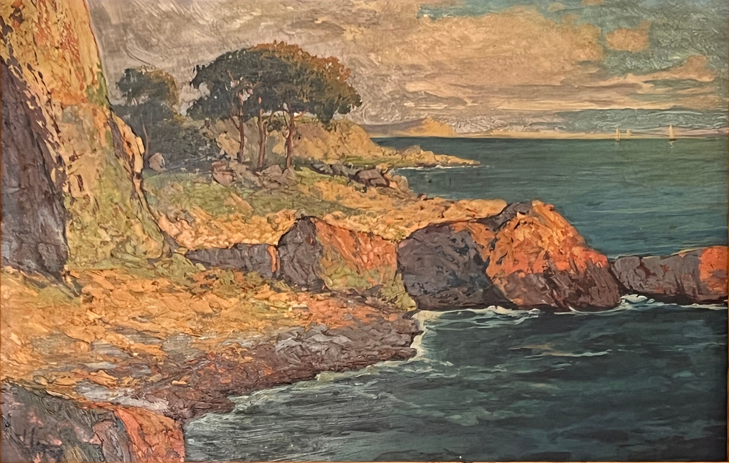 Painting by Henry Malfroy