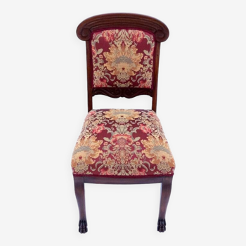 Antique chair, Northern Europe, circa 1890. After renovation.