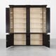 Bibliothèque haute noire du 20e siècle en MDF, Royaume-Uni