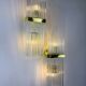 Pair of wall lights from Sciolari for Lightolier, Italy, circa 1970s