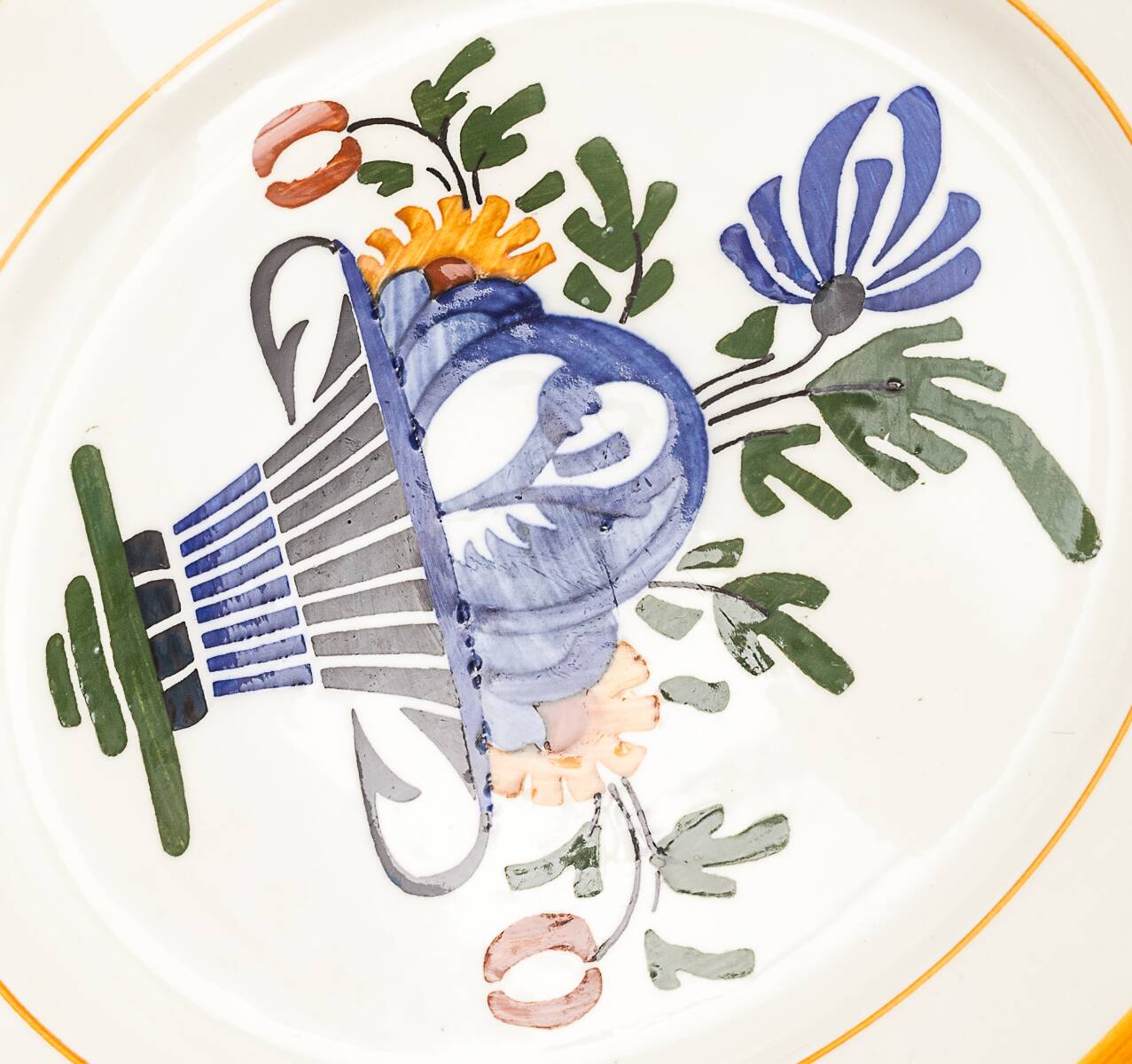 Lunéville earthenware dinner service