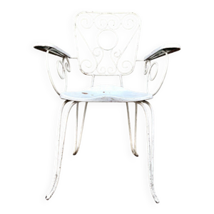 Fauteuil de jardin en - blanche