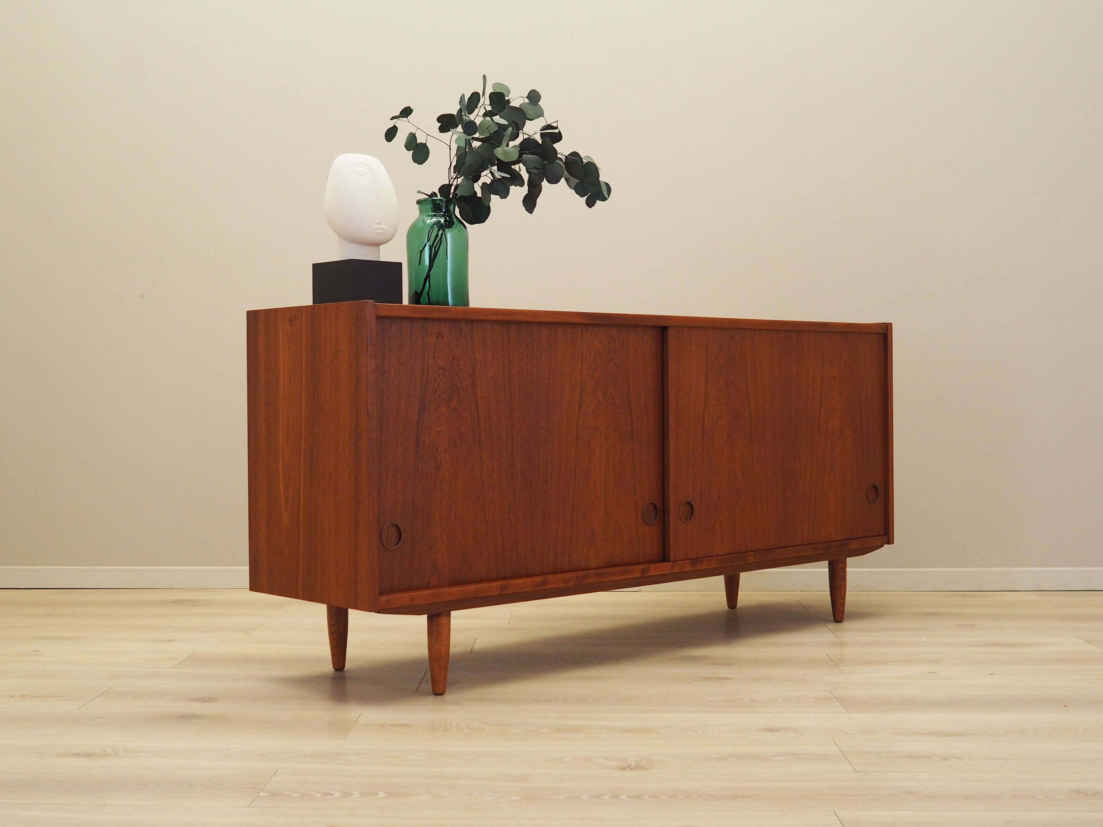 Teak sideboard, Danish design, 1970s, production: Denmark