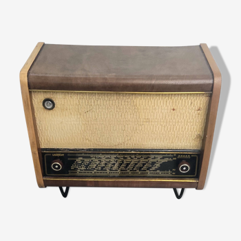 Vintage radio cabinet