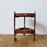 Serving trolley in Teak, Italy, 1950s
