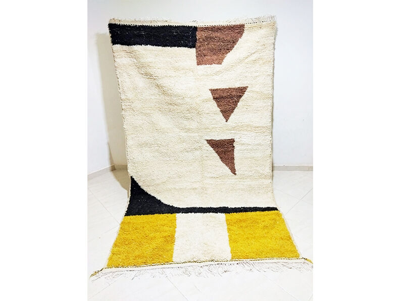 Colorful berber carpet 255 X 152 CM