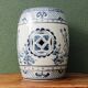 Tabouret chinois en céramique