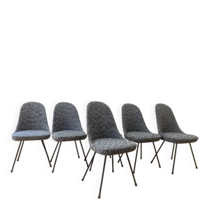 Série de 6 chaises italienne - 1960