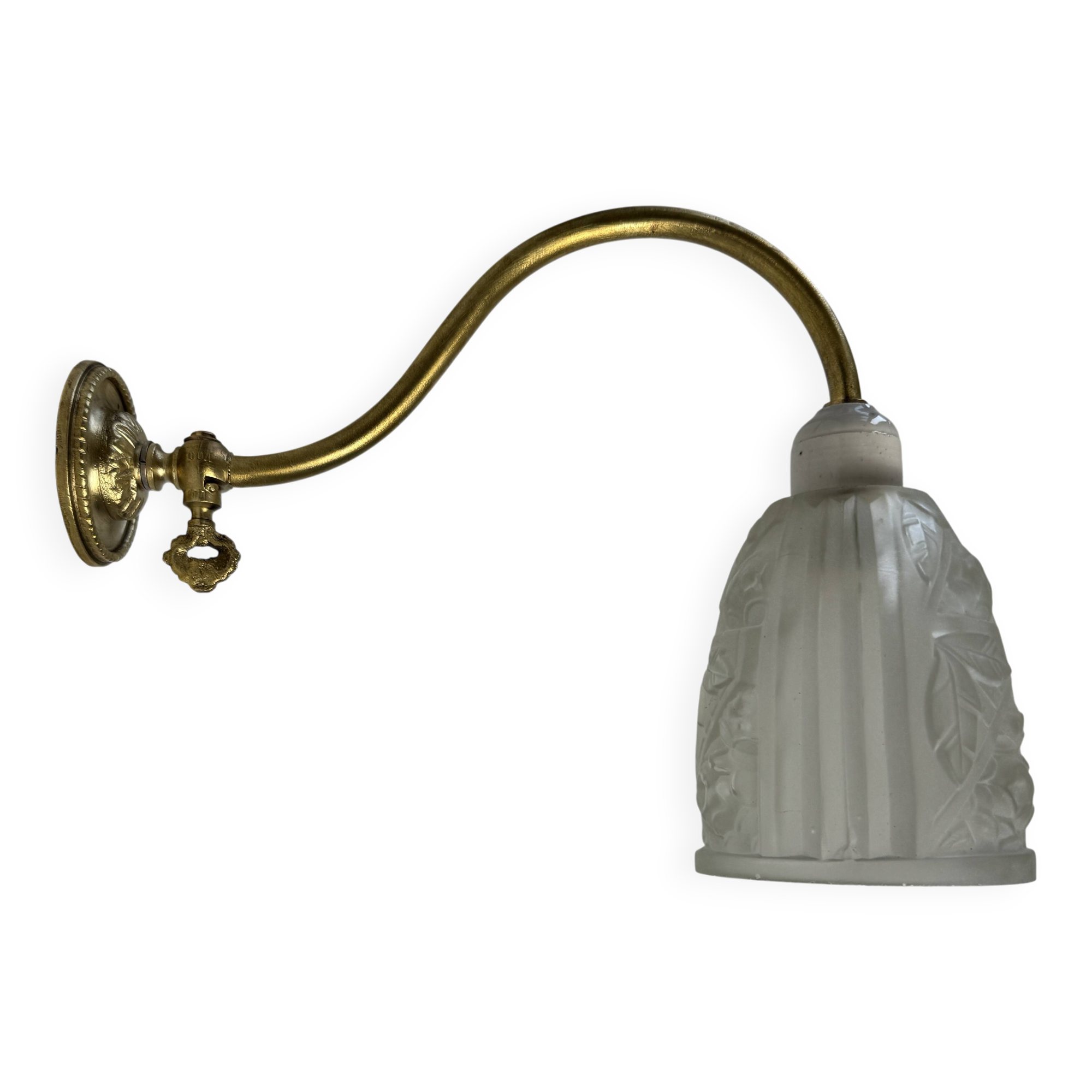 ANTIQUE ART-DECO VINTAGE WALL LAMP
