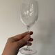 Set of 6 Engraved Crystal Wine Glasses Model Epi | Vintage Elegance