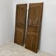 Pair of 19th century oak cabinet doors
