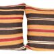 Set of 2 vintage kilim cushion covers 61x46 cm
