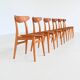 Chaises de salle à manger Hans Wegner Sawbuck CH30 Carl Hansen & Son Danemark 1952