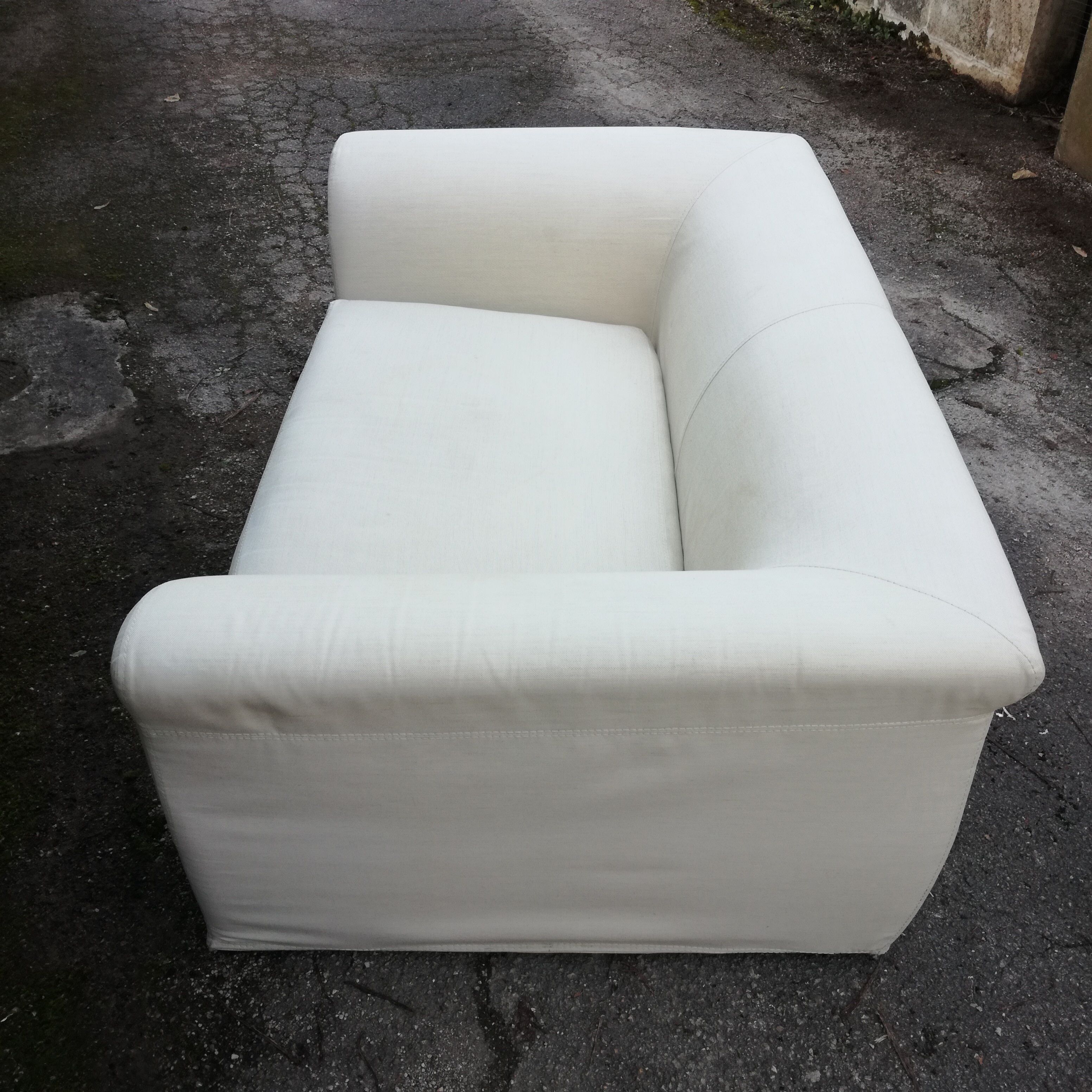 Ligne roset bench in fabric
