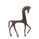 Etruscan Greek horse paperweight in bronze, 1950s